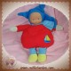 COROLLE SOS DOUDOU BABI COROLLE LUTIN POUPEE ROUGE BLEU BATEAU HOCHET