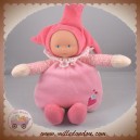 COROLLE SOS DOUDOU BABI COROLLE LUTIN POUPEE ROSE COEUR FLEUR HOCHET