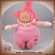 COROLLE SOS DOUDOU BABI COROLLE LUTIN POUPEE ROSE COEUR FLEUR HOCHET