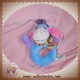 DISNEY SOS DOUDOU BOURRIQUET HOCHET BLEU VIOLET