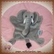 BNI ZOO DE BEAUVAL SOS DOUDOU ELEPHANT PLAT GRIS