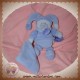 DOUDOU ET COMPAGNIE SOS OURS VIOLET MOUCHOIR MACARON