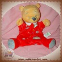 DISNEY BABY SOS DOUDOU OURS WINNIE MARIONNETTE ROUGE CERF VOLANT