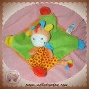 NICOTOY SOS DOUDOU GIRAFE PLATE ORANGE VERT