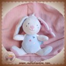 SUCRE D'ORGE SOS DOUDOU LAPIN CORPS ROSE BLEU COEUR NOEUD