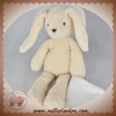 HISTOIRE D'OURS SOS DOUDOU LAPIN ECRU MOUCHOIR BLANC SWEETY HO2315