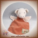 MOULIN ROTY SOS DOUDOU COCHON MARIONNETTE ROBE ORANGE