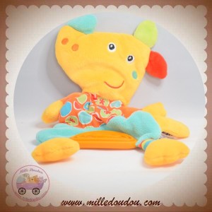 BABYSUN BABY SUN SOS DOUDOU CHIEN JAUNE ORANGE COEUR DENTITION