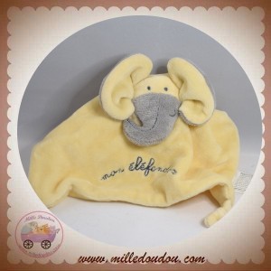 TCF SOS DOUDOU ELEPHANT GRIS PLAT JAUNE 110AAZELEFAN