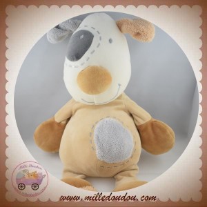 TIAMO TI AMO SOS DOUDOU CHIEN ECRU CORPS BEIGE 50 CM