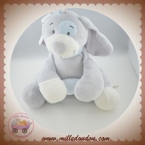 NOUKIE'S SOS DOUDOU CHIEN ARTHUR ET MERLIN BLEU MUSICAL OS