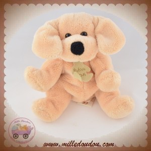 HISTOIRE D'OURS SOS DOUDOU CHIEN BEIGE MARRON TRUFFE NOIR