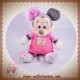 DISNEY SOS DOUDOU MINNIE SOURIS ROSE 23 cm ETOILES