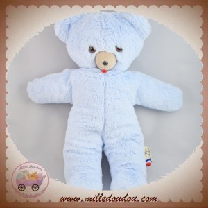 LES PETITES MARIE SOS DOUDOU OURS BLEU RAYNAUD