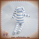 PETIT BATEAU SOS DOUDOU LAPIN BLANC RAYE BLEU