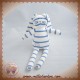 PETIT BATEAU SOS DOUDOU LAPIN BLANC RAYE BLEU