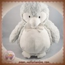 SOS DOUDOU PINGOUIN GRIS & BLANC NOEUD DE PAPILLON