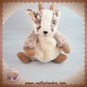 DANI SOS DOUDOU BOUC CHINE MARRON BLANC