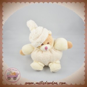 BUKOWSKI SWEDEN SOS DOUDOU OURS BEIGE BOULE BLANC ECRU UNI