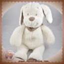 INFLUX SOS DOUDOU CHIEN BLANC FOULARD TAUPE