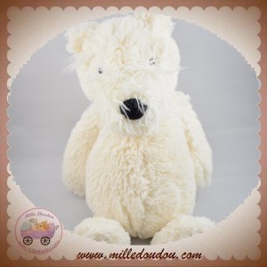 JELLYCAT SOS DOUDOU CHIEN BLANC 30 CM