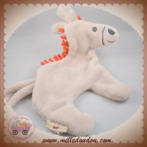 SYLVIE THIRIEZ SOS DOUDOU ANE CHEVAL PLAT MOUCHOIR GRIS