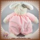 CENTRAL VET SOS DOUDOU LAPIN BLANC CORPS ROSE BLASSAM