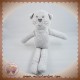 BOUT'CHOU MONOPRIX SOS DOUDOU CHAT GRIS ETOILES BLANCHES