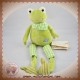 RAYNAUD LES PETITES MARIE SOS DOUDOU GRENOUILLE VERTE JAMBIERES FLEUR