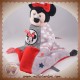 DISNEY NICOTOY SOS DOUDOU MINNIE PLAT ROUGE GRIS TAUPE NUAGES ETOILES