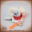 STERNTALER SOS DOUDOU SOURIS GRISE PLAT BLEU FLEUR ORANGE