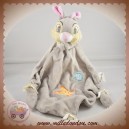 DISNEY SOS DOUDOU LAPIN PAN PAN GRIS LOSANGE PAPILLON