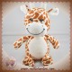 NICOTOY SIMBA SOS DOUDOU GIRAFE TACHETE MARRON ECRU