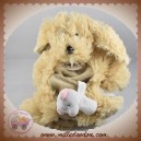 HISTOIRE D'OURS SOS DOUDOU CHIEN MARIO POIL BEIGE MARIONNETTE CHAT BLANC HO2371