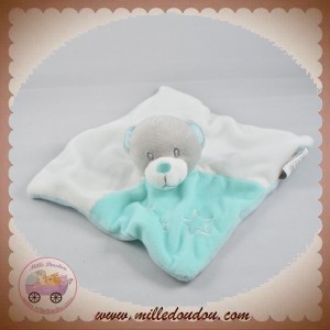 CMP SOS DOUDOU OURS PLAT BLANC VERT ETOILE TOM & ZOE