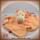 STEIFF SOS DOUDOU HIPPOPOTAME PLAT ORANGE