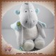 OKAIDI OBAIBI SOS DOUDOU DRAGON ACTIVITE GRIS VERT PELUCHE