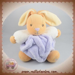 KALOO SOS DOUDOU LAPIN CORPS PLUME VIOLET LAVANDE