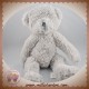 J-LINE J LINE SOS DOUDOU OURS GRIS OSCAR