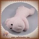 BABYCOTTONS SOS DOUDOU GIRAFE ALLONGE ROSE HOCHET