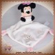 DISNEY NICOTOY SOS DOUDOU MINNIE PLAT CORPS BLANC ROSE COEUR