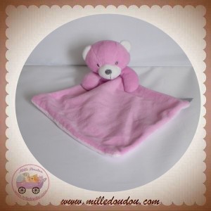 STOKOMANI SOS DOUDOU OURS PLAT ROSE MES PETITS CAILLOUX