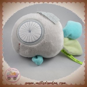 DPAM SOS DOUDOU POISSON GRIS MUSICAL VERT