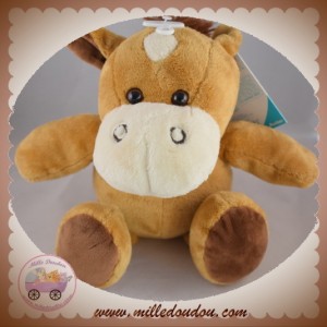 AUCHAN SOS DOUDOU CHEVAL GOGO MARRON