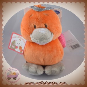 NOUKIE'S SOS DOUDOU CANARD BABETTE TIDOU BOULE ORANGE