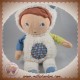 ORCHESTRA SOS DOUDOU POUPEE OURS BLANC