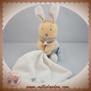 BABYNAT BABY NAT SOS DOUDOU LAPIN BEIGE GRIS MOUCHOIR ETOILES PERLIM BN094