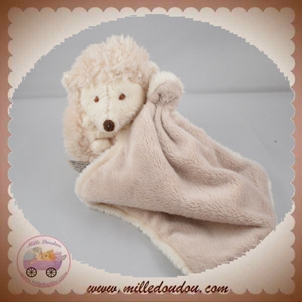 BUKOWSKI SWEDEN SOS DOUDOU HERISSON ECRU MOUCHOIR TAUPE - Boutique