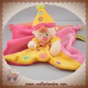 BABALU SOS DOUDOU LUTIN POUPEE PLAT JAUNE ROSE ORANGE NICOTOY