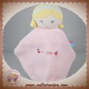 SUCRE D'ORGE DOUDOU POUPEE FILLE BLONDE PLAT LOSANGE ROSE CERISE